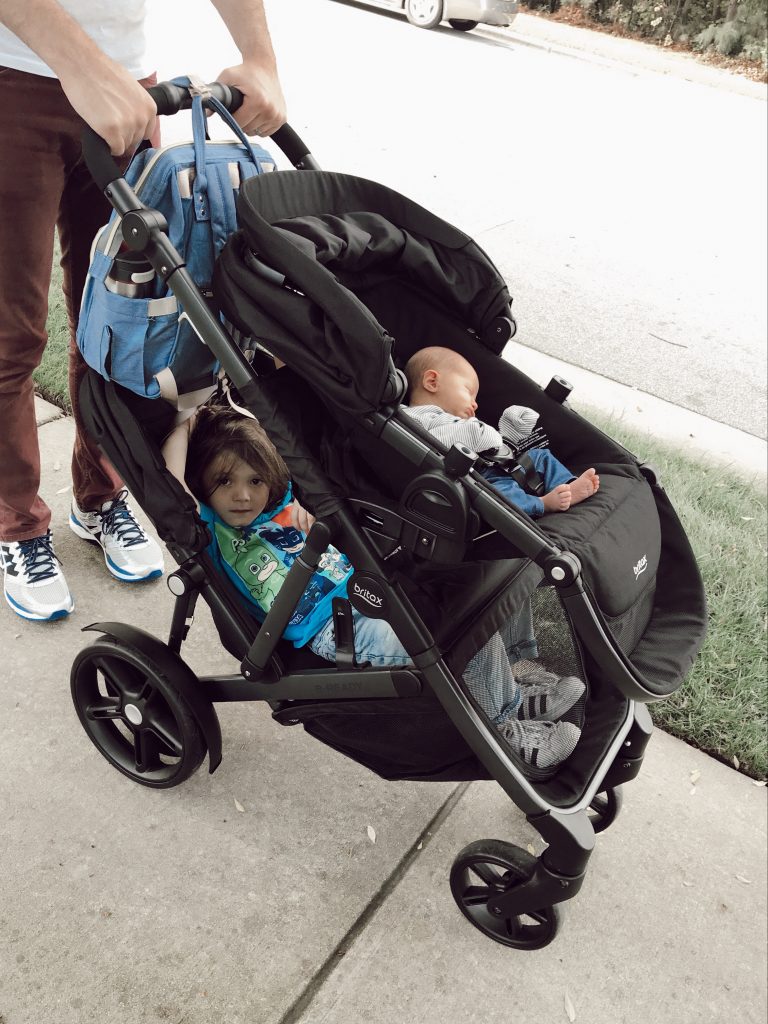 Britax B-Ready Stroller Review | Baby gear review by Babies, Love, & Lattes a motherhood and lifestyle blog by popular North Carolina blogger Jessica Linn.