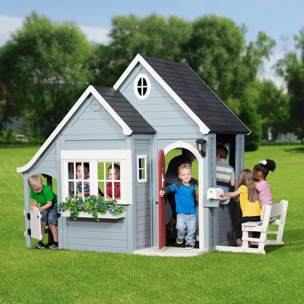 seaside cottage outdoor playhouse