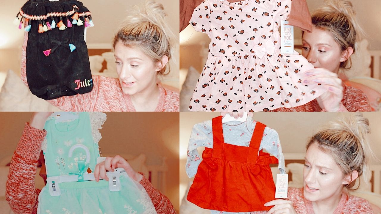 Huge Affordable Baby Girl Clothing Haul Babies, Love, and Lattes