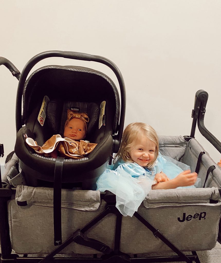 Jeep Wrangler Stroller Wagon Review | Babies Love and Lattes by Jessica Linn